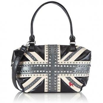 Poodlebag Thursday - Bolso de hombro para mujer, color Schwarz
