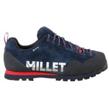 Millet Zapatillas de Senderismo Friction Goretex Azul para Hombre con membrana impermeable Gore-Tex, suela Vibram para tracción, diseño ligero y transpirable, ideal para actividades al aire libre