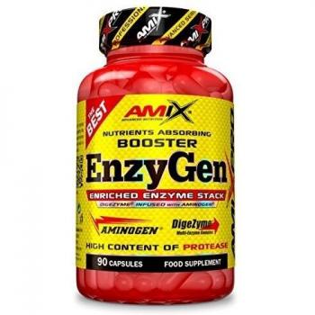 Suplemento Digestivo AmixPRO Enzygen, 90 Cápsulas - Mejora la Digestión y Absorción de Nutrientes