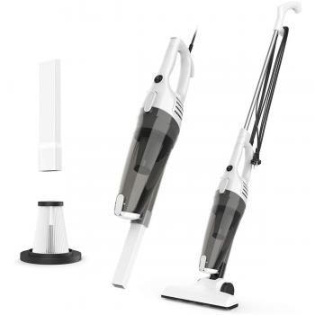 Aspiradora Vertical 2 en 1, dodocool 15000pa 800W Aspirador Escoba y de Mano sin Bolsa, Filtro HEPA, Deposito con 1.5L