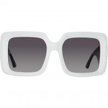 Linda Farrow SHELLY LFL1464 C5 Women’s Sunglasses White Size 57