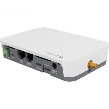 MikroTik KNOT LR8 Kit Gateway IoT CPU 650MHz 64MB RAM 2x Ethernet PoE Wireless Blanco