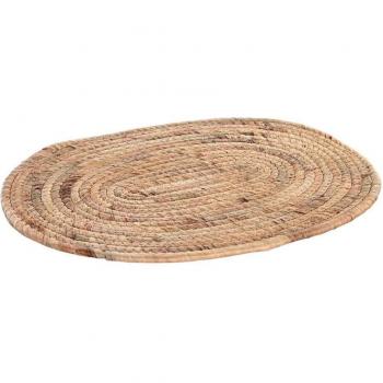 Individual Seagrass Placemat 41x31x1 Natural Handwoven - Set of 4