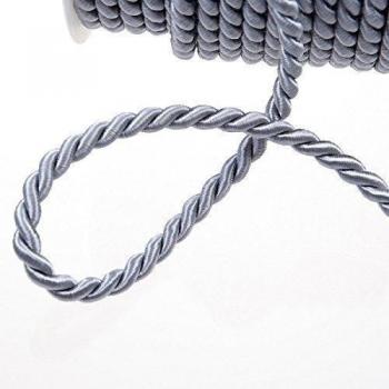 Deko und Band Acetato Cordel Gris – 8 mm Ancho a 25 m Rollo – 211008 de 10 R 008