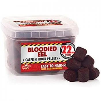 Dynamite Baits - Bloodied Eel Catfish Hook Pellets, Color 0, Talla 1 Tub