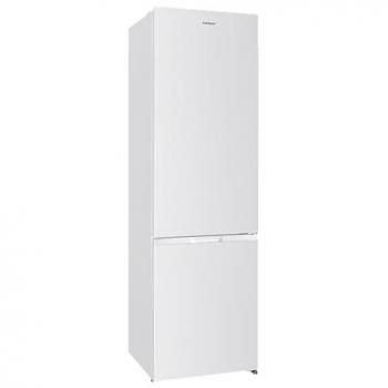 Corberó Frigorífico Combi No Frost CCH200533NFW 201L Blanco, Inverter, Silver Trim, Luz LED, Fresh Box, Crisper, Balcones Ajustables, 39 dB, Eficiencia Energ