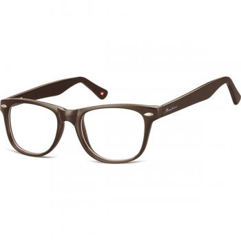Montana Eyewear MA61 MA61C Gafas Recetadas para Hombre Marrones 52 Lentes Armazones