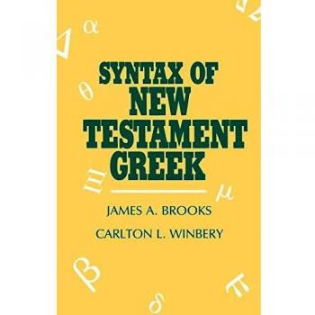Syntax of New Testament Greek