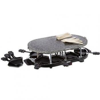 Princess 162253 - Raclette, parrilla de piedra y juego de parrillas