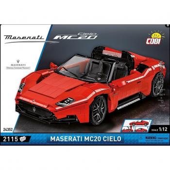 Juego de construcción COBI Maserati MC 20 Cielo a escala 1:12, 2100 piezas