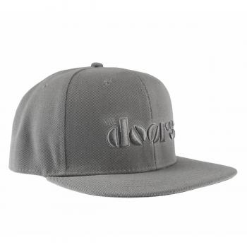 The Doors Grey Logo Cap - Rock Off