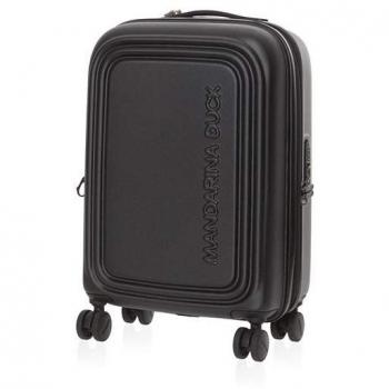 Mandarina Duck Logoduck 4-Wheel Expandable Cabin Trolley 56 cm Black