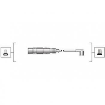 Juego de cables de encendido MAGNETI MARELLI 941319170096