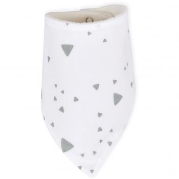 Fuerza Kids – Pañuelo triangular, redondeados triángulos gris