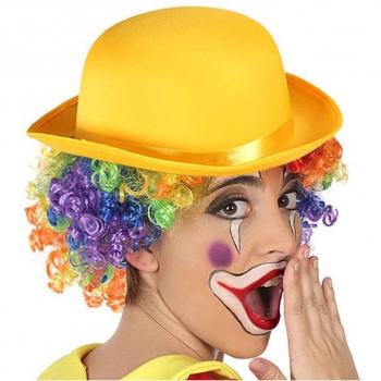 Sombrero Payaso Amarillo Divertido y único