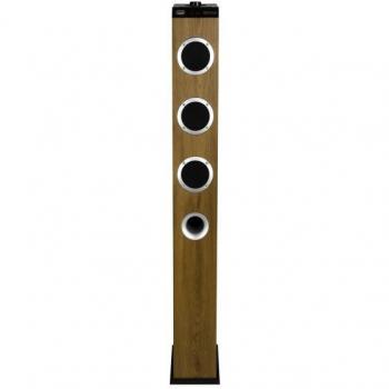 Altavoz Torre Trevi XT10A8WD 60W con Conexión Bluetooth y Entradas USB/SD/AUX en Madera
