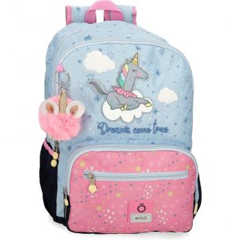 Mochila Enso Dreams come true de doble compartimento