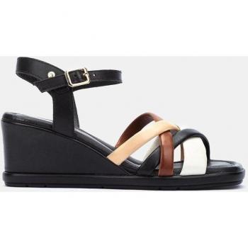 Sandalias de cuña Teulada de piel para mujer