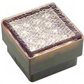 Foco empotrado LED Ewgenie 10 x 10 cm, transparente