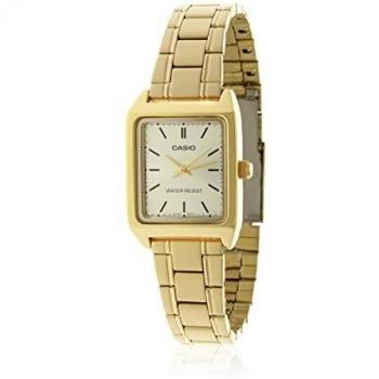 Casio LTP-V007G-9EUD Analog Square Gold Women's Metal Watch