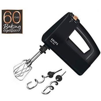 Krups 3 Mix 7000 F60858 Batidora de mano, 500 W, Negro/cobre