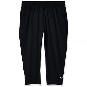 NIKE W Nk Essntl Pant 7_8 Plus Pantalón, Mujer, Black/Black/Reflective silv, 50/52