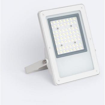 Foco Proyector LED 50W Regulable 0-10V 170 lm/W IP65 Elegante Slim Blanco Cálido 3000K 120º