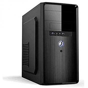 Caja de Ordenador PC Case MPC24 Torre Negro 500W Micro ATX con Fuente Alimentación y 2xUSB 3.0
