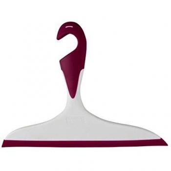 Wenko Loano Limpiacristales para Baño, Rosa, 17x23x3 cm