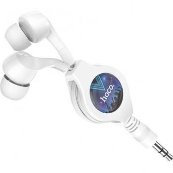 Auriculares HOCO 3.5mm Super Bass con micrófono, retráctiles y portátiles para iPhone, Samsung y Xiaomi, ideales para videojuegos