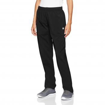 Wilson Pantalón deportivo de mujer, W Team Wowen Pant, Poliéster, Negro, Talla: M, WRA766501