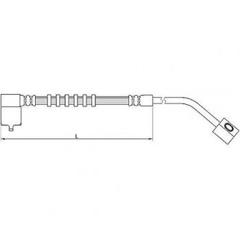 Metzger 4110686 Tubo flexible de frenos