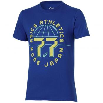 Asics - Training Graphic Ss Top, color air, talla L
