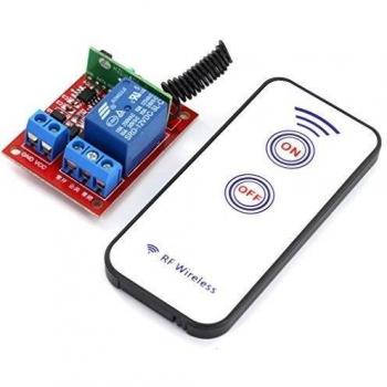 12v Módulo de Relé Inalámbrica de Una Rf Channal con Mando A Distancia