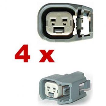 Greenspirits Reemplazo inyectores Conector - Bosch EV6 / EV14