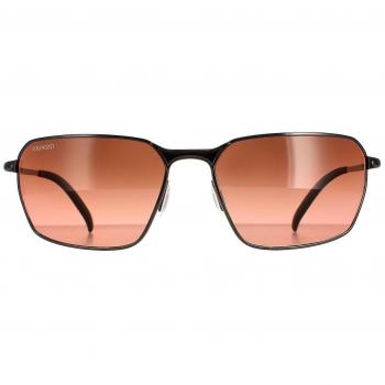 Serengeti Shelton SS547003 Shiny Dark Gunmetal Polarized Gradient Sunglasses 64 mm