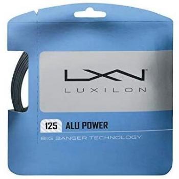 Luxilon Alu Power 125 Tennis String - Silver, 12.2m