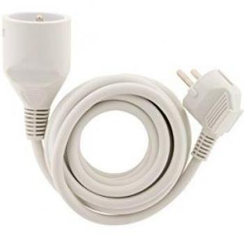 Prolongador eléctrico blanco 5m 16A 3G1,5mm²