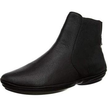 Camper Right Nina Women's Black Smooth Leather Ankle Boots Size 39/8.5