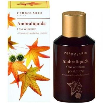 Ambraliquida Silky Body Oil 125 ml - Nourishing and Anti-Aging