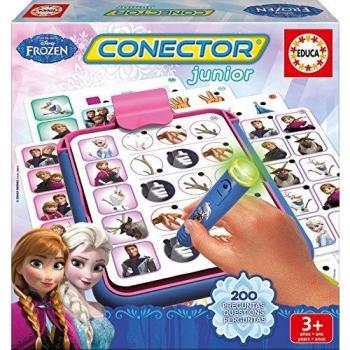 Educa Borrás Frozen - Conector Junior, Juego Educativo 16256