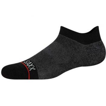 Saxx - Calcetines de hombre Whole Package Saxx, color gris oscuro, talla L
