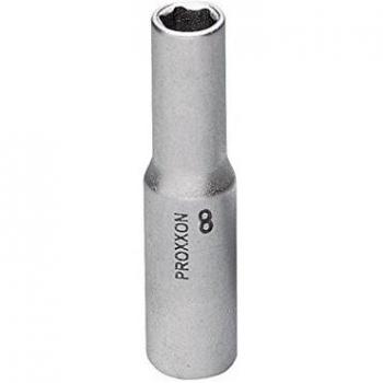 PROXXON 23 774 Vaso Largos de 1/4 para Pernos Roscados muy Salientes, Tamaño 8mm, Longitud Total 50mm, multicolor