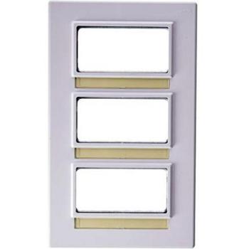 Simon 27852-35 - Placa Para Armario 12 Mod.Estr.O 6 Anch.