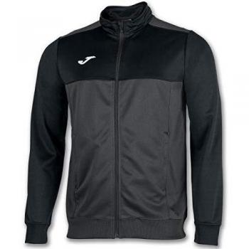 Joma Winner Sudadera, Niños, Antracita/Negro, 4XS