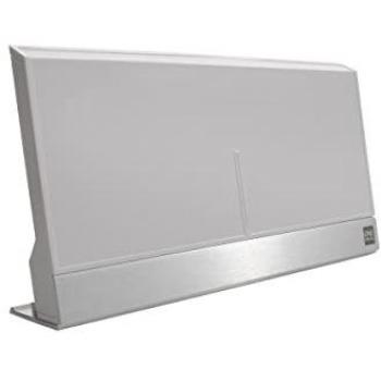 Antena de Televisión Digital Terrestre One DVB-T2 ALU Stand 5G Blanca