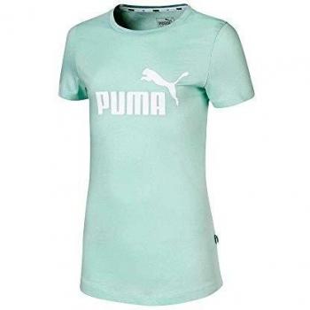 PUMA ESS tee G Camiseta, Unisex niños, Mist Green, 164