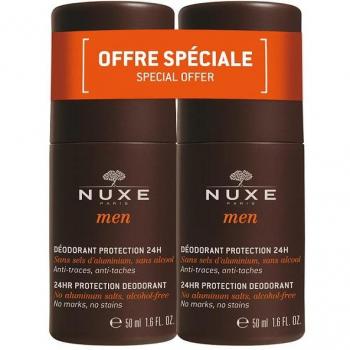 NUXE MEN DÉODORANT PROTECTION 24H ROLL-ON set 2 pz
