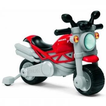 Correpasillos Infantil Chicco Ducati Monster con Sonido de Motor y Bocina, Apto para Niños +18 Meses