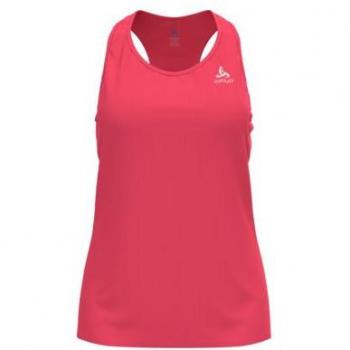 Camiseta de tirantes Odlo Essential mujer paradise Pink, sin mangas, diseñada para comodidad y rendimiento, fabricada con tejido ligero y transpirable, ideal para actividades deportivas y uso diario